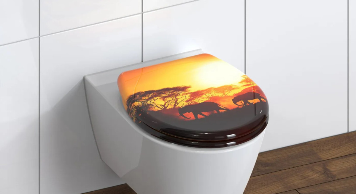 Schütte Africa WC sedátko duroplast, Soft Close