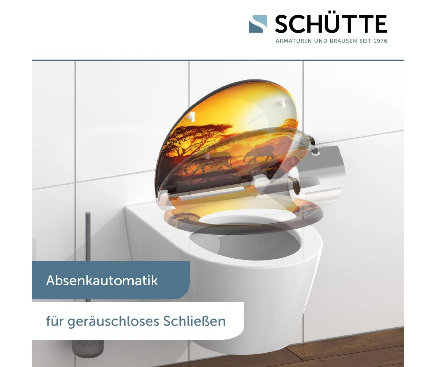 Schütte Africa WC sedátko duroplast, Soft Close