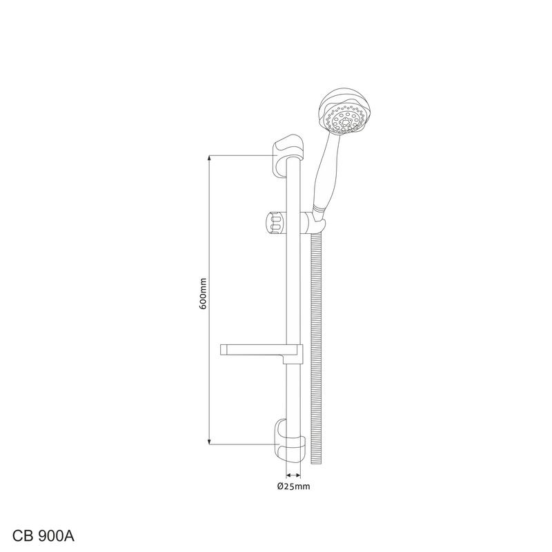 Klum CR38A rohový ventil 1/2"x1/2" pákový