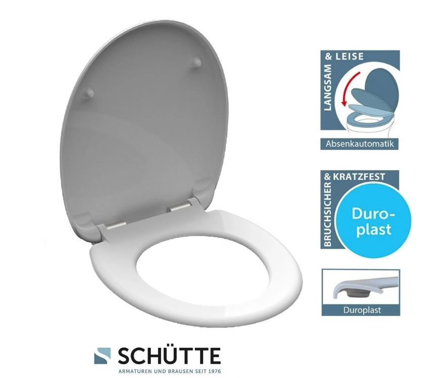 Schütte Beach WC sedátko duroplast, Soft Close