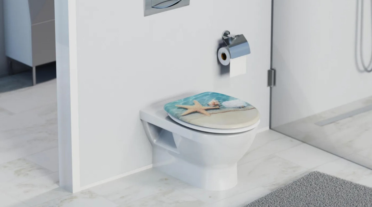 Schütte Beach WC sedátko duroplast, Soft Close