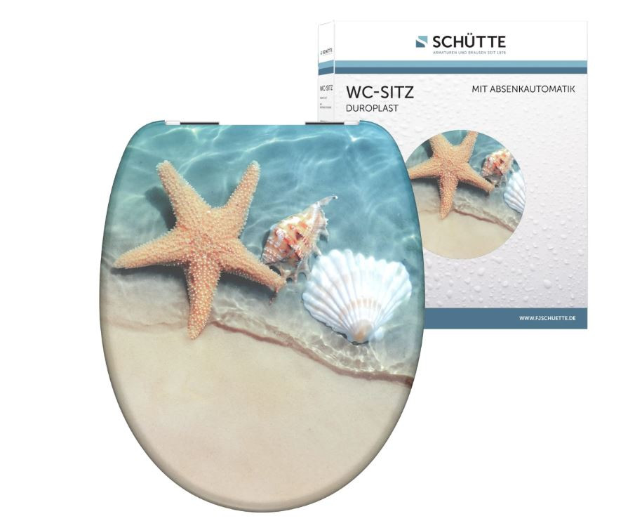 Schütte Beach WC sedátko duroplast, Soft Close