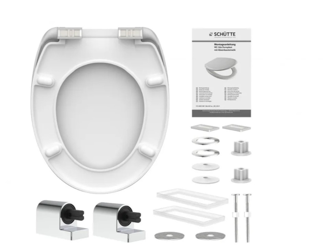 Schütte Beach WC sedátko duroplast, Soft Close