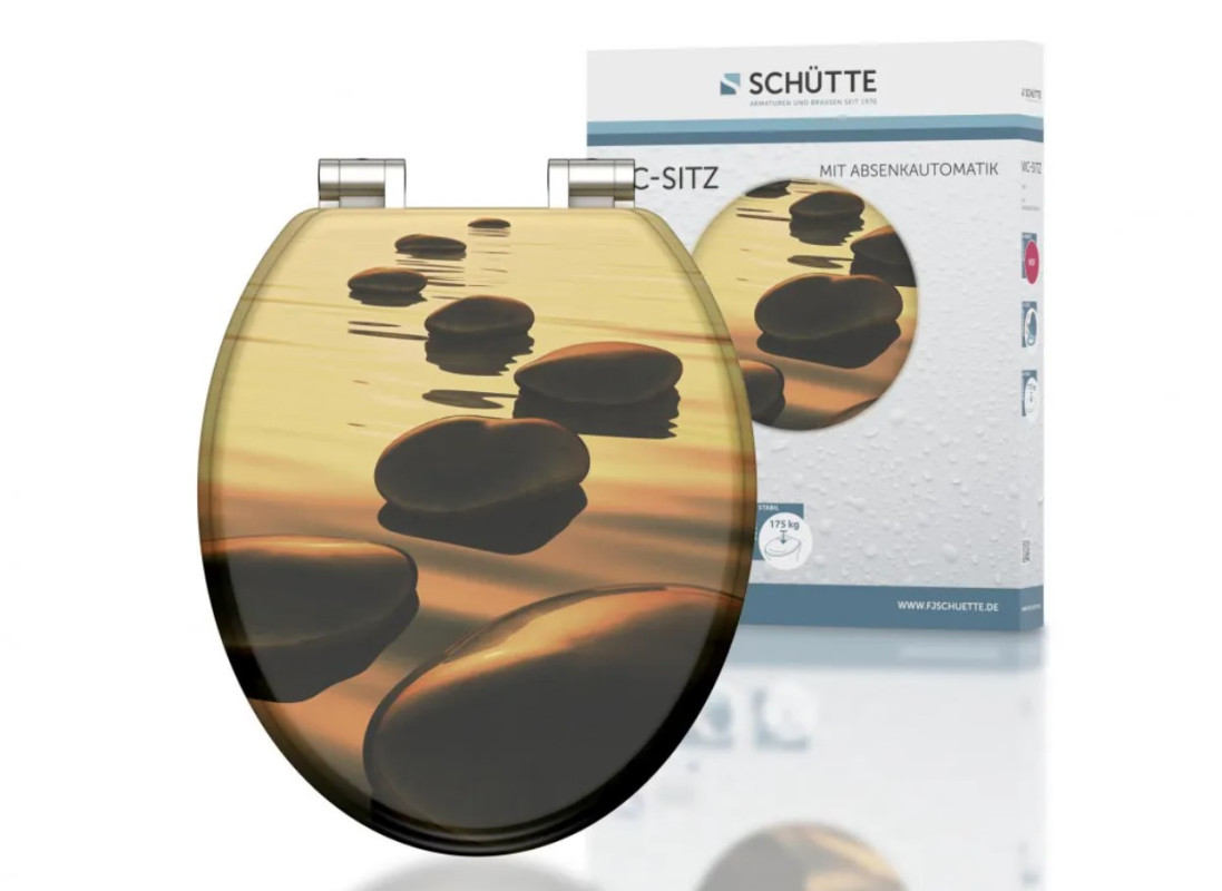 Schütte Sea Stone WC sedátko MDF, Soft Close