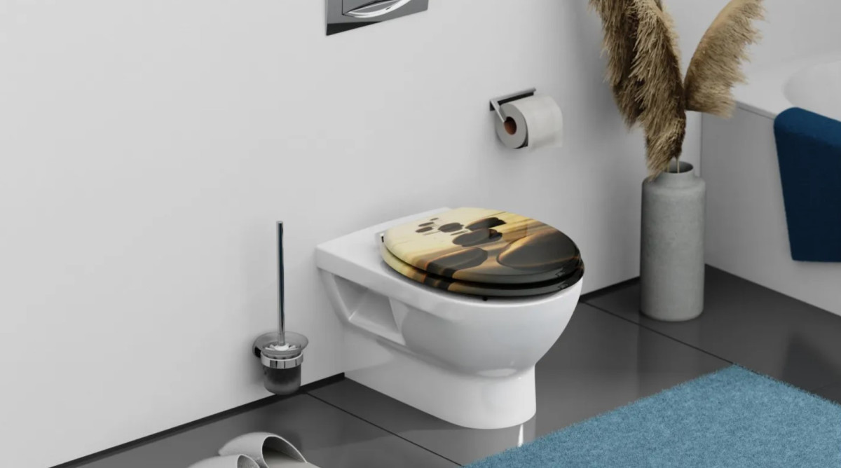 Schütte Sea Stone WC sedátko MDF, Soft Close