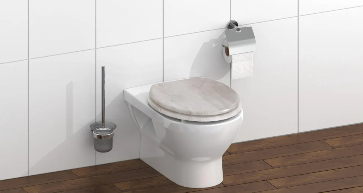 Schütte Light Wood WC sedátko MDF, Soft Close