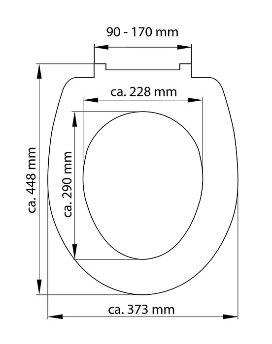 Schütte Industry Grey WC sedátko duroplast, Soft Close