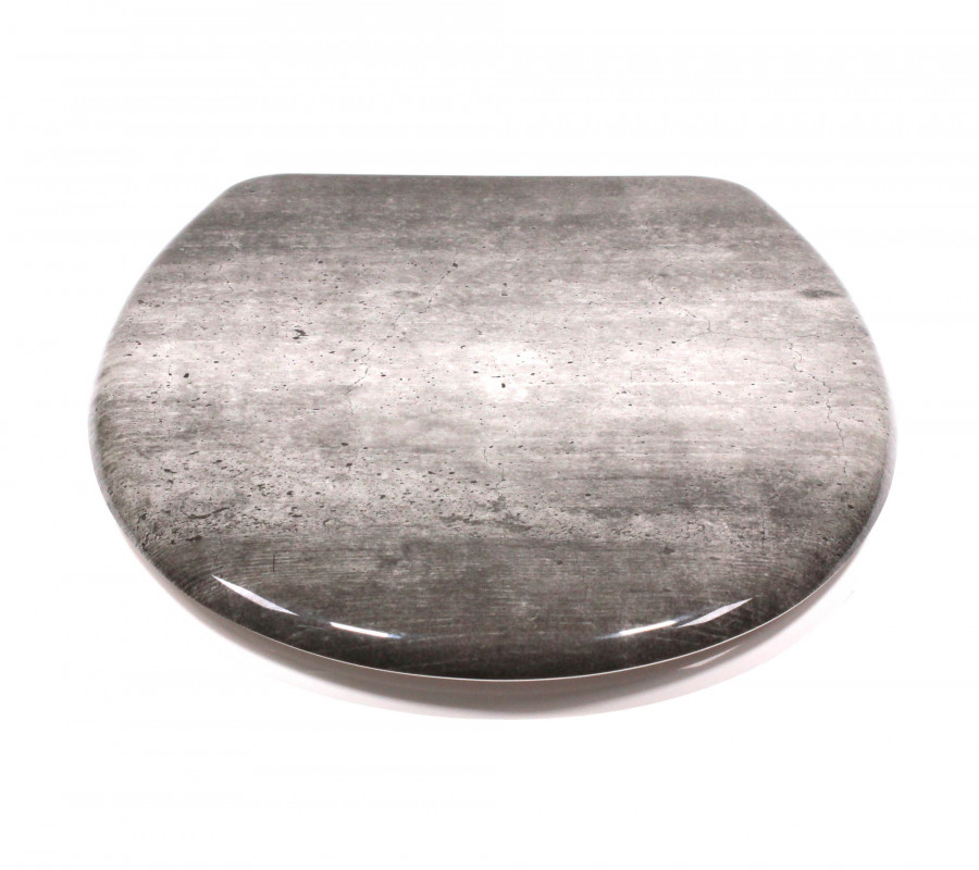 Schütte Industry Grey WC sedátko duroplast, Soft Close