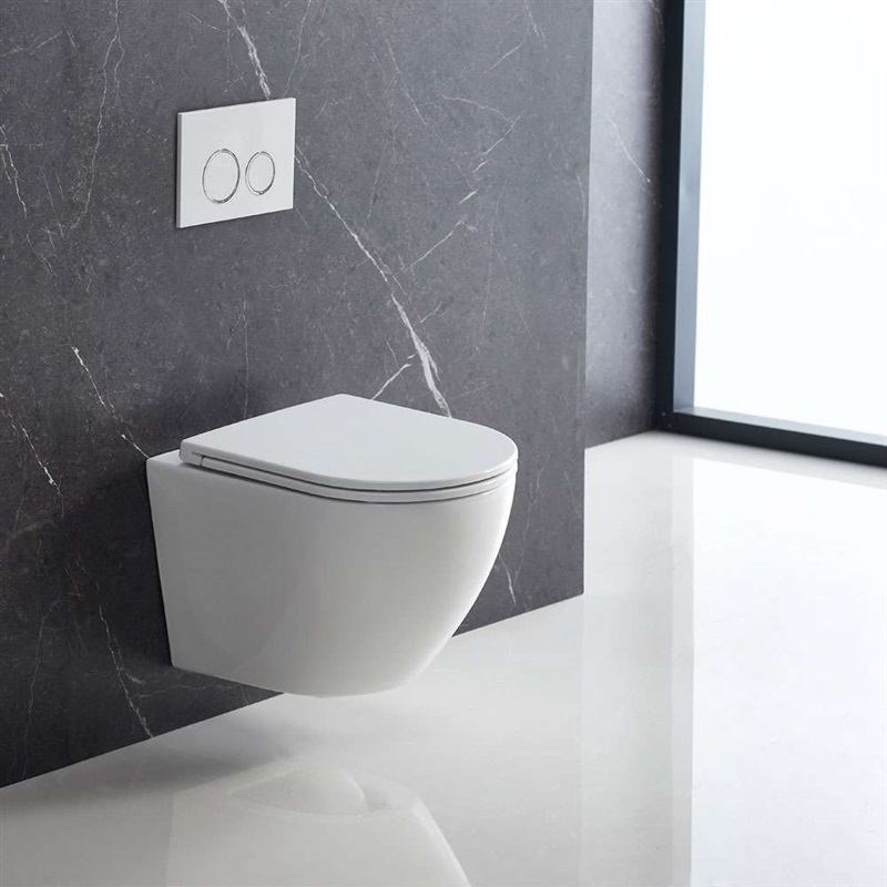 Mereo VSD85T1 WC závesné kapotované, Smart Flush RIMLESS