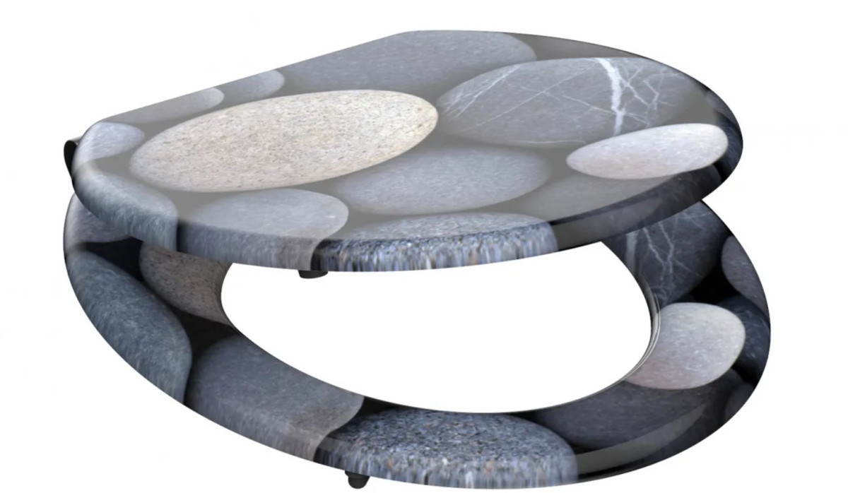 Schütte Grey Stones WC sedátko MDF, Soft Close
