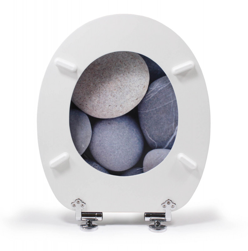 Schütte Grey Stones WC sedátko MDF, Soft Close