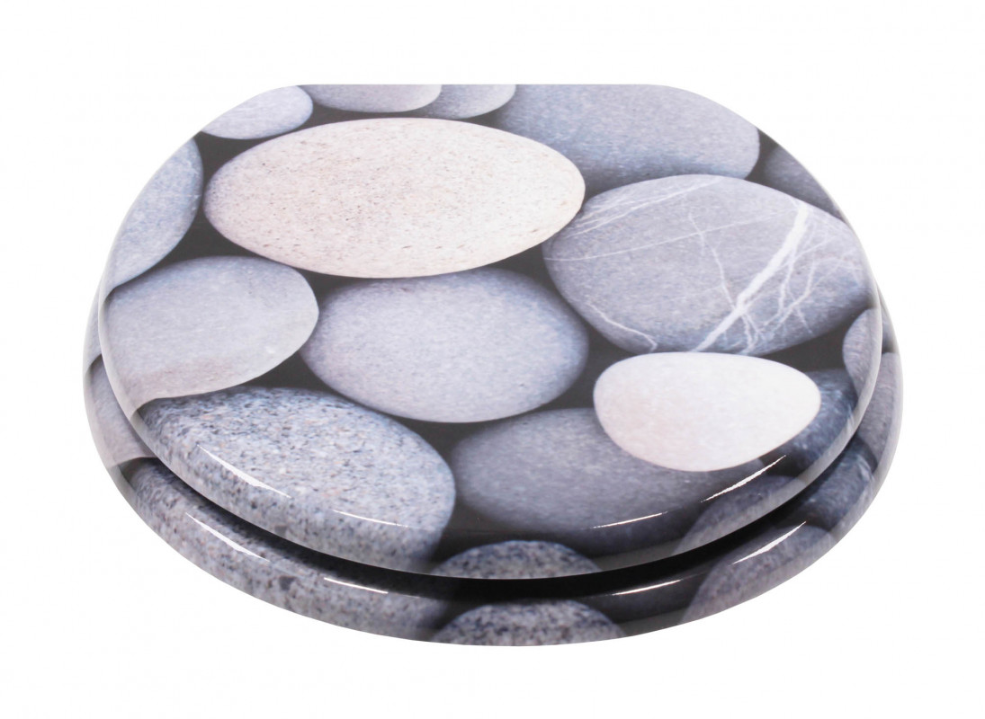 Schütte Grey Stones WC sedátko MDF, Soft Close