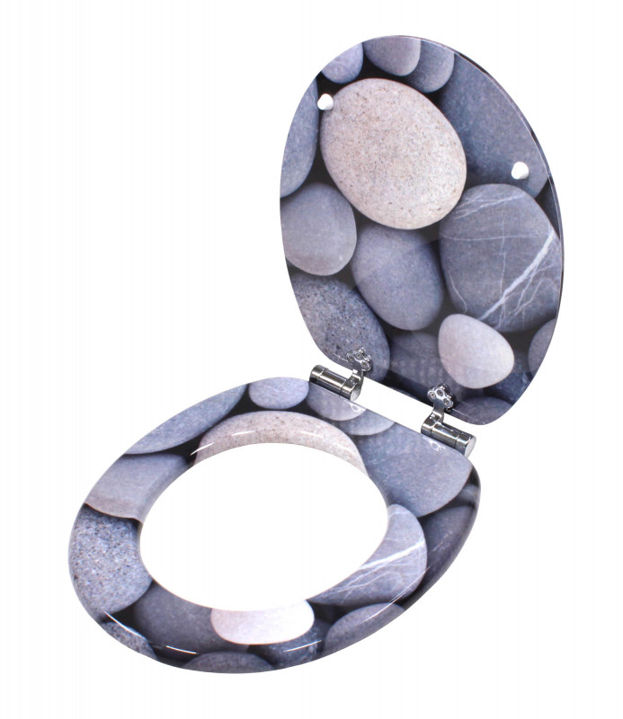 Schütte Grey Stones WC sedátko MDF, Soft Close