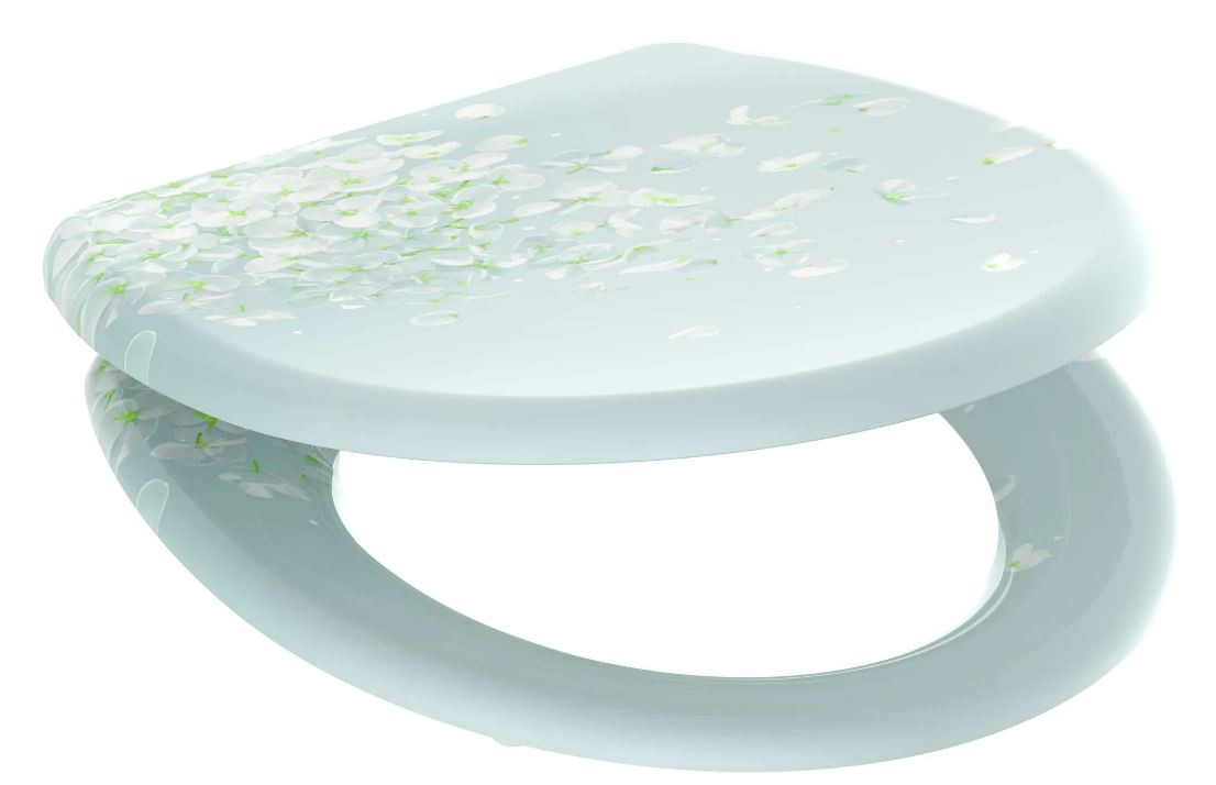 Schütte Flower In The Wind WC sedátko duroplast, Soft Close
