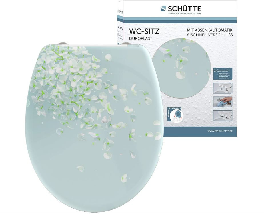 Schütte Flower In The Wind WC sedátko duroplast, Soft Close
