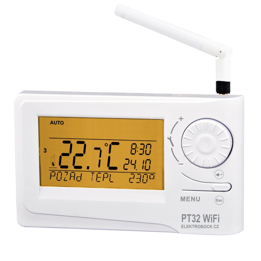 Elektrobock PT32 WIFI programovateľný termostat s WiFi modulom
