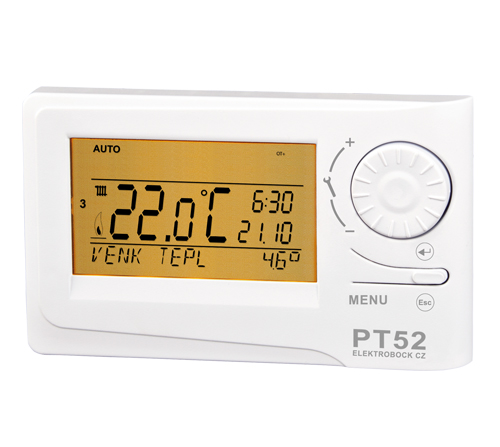 Elektrobock PT52 inteligentný termostat s OpenTherm komunikáciou