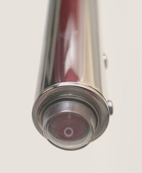 Pasador ER175V elektrický sušiak uterákov, guľatý, 150x1500 mm, 30 W, leštená nerez