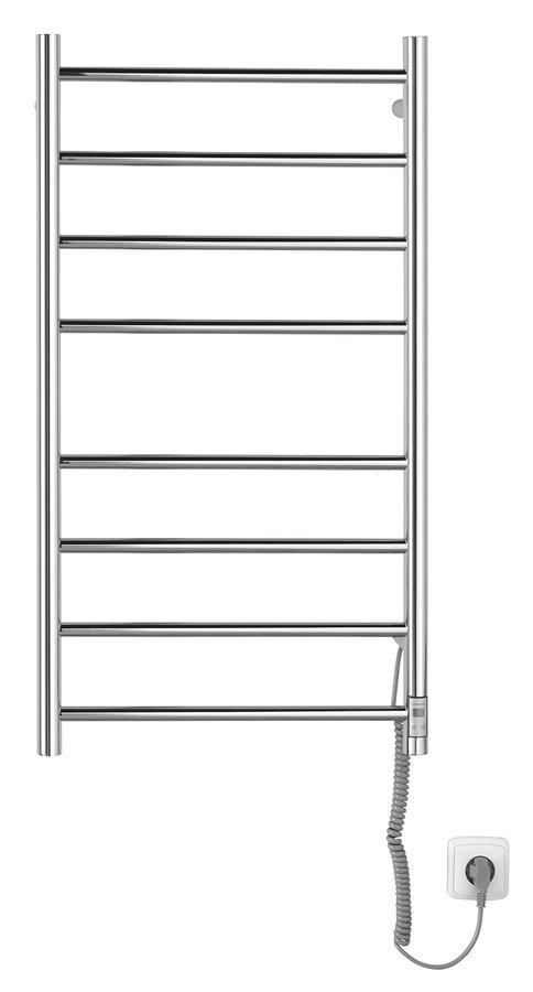 Redondo ER220T elektrický sušiak uterákov, okrúhly, 500x900mm, 75W, nerez, časovač