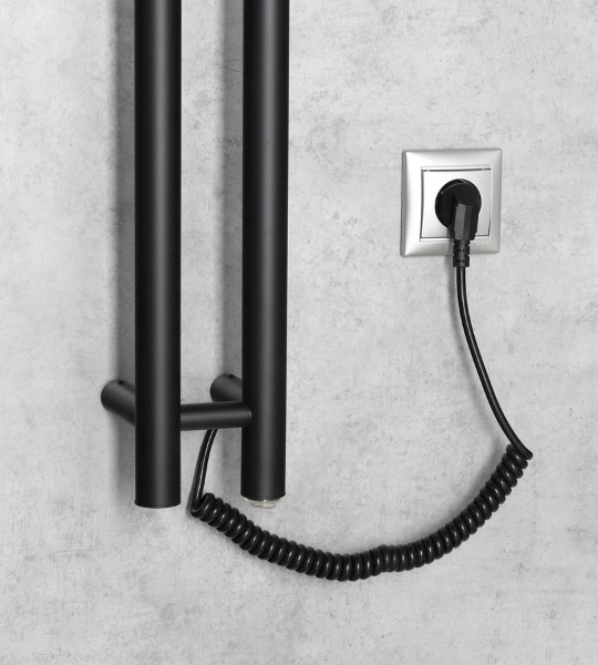 Papinado ER340 elektrický sušiak uterákov, 109x1200mm, 40W, čierny matný