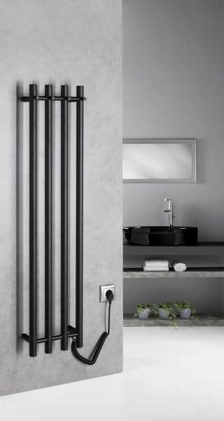 Papinado ER350 elektrický sušiak uterákov, 263x1200mm, 85W, čierny matný