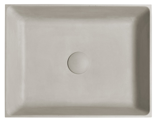 Formigo FG013 betónové umývadlo, 47,5x14x36,5 cm, pieskové