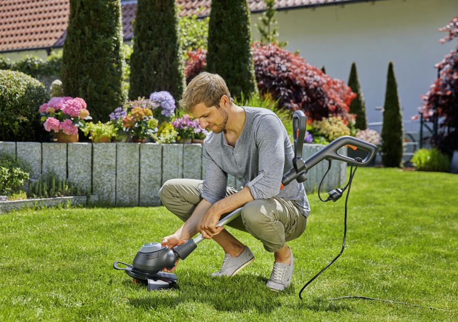 Gardena 9874-20 elektrický turbotrimmer PoweCut 650/28