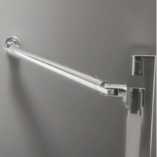 Roltechnik Elegant line sprchové dvere GDN2 1300 brillant/transparent