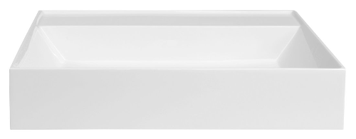 Godiva GU058-0 umývadlo 58x44cm, liaty mramor, biele