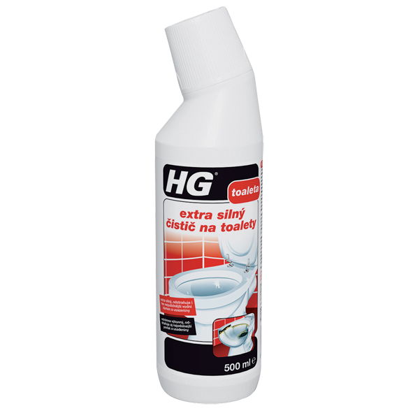 HG322 extra silný čistič na toalety 0,5l HGESCT
