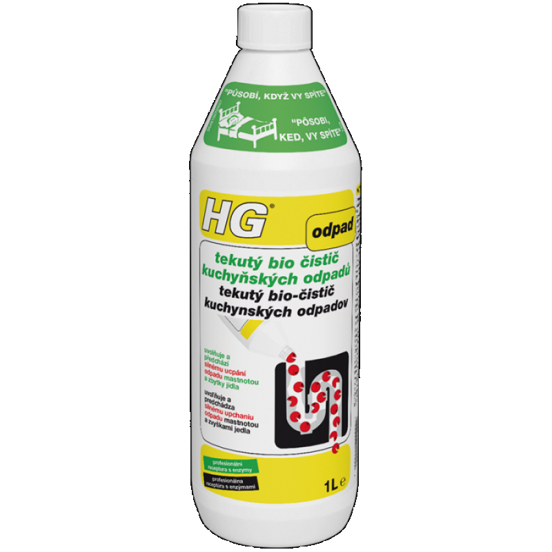 HG481 tekutý bio čistič odpadov 750ml