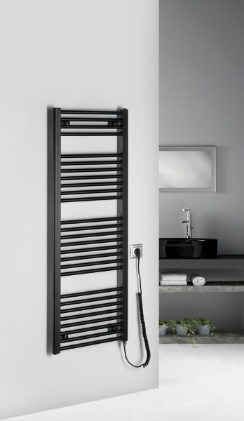Direct-E ILE34TB elektrické vykurovacie teleso, 450x1320 mm, 400 W, čierne