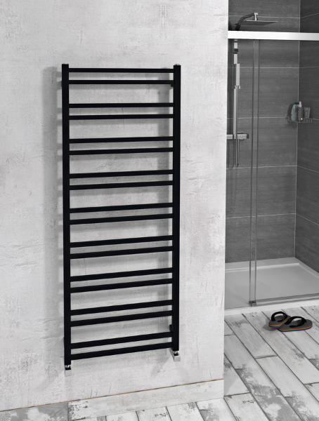 Metro Dos IR430TB vykurovacie teleso 550x1430 mm, čierne matné