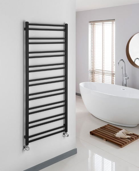 Metro Dos IR430TB vykurovacie teleso 550x1430 mm, čierne matné