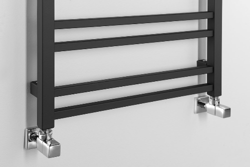 Metro Dos IR430TB vykurovacie teleso 550x1430 mm, čierne matné