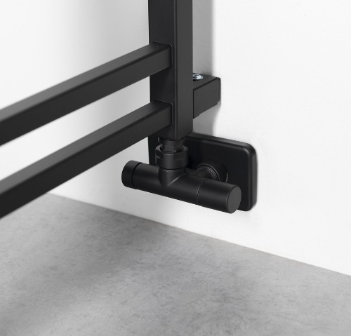 Metro Space IR438B vykurovacie teleso 550x1430 mm, do priestoru, čierne matné