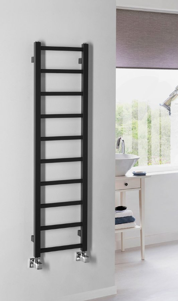 Metro Light IR444TB vykurovacie teleso 300x1140 mm, čierne matné