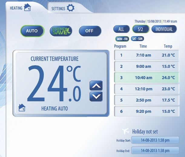 Salus iT500 internetový termostat