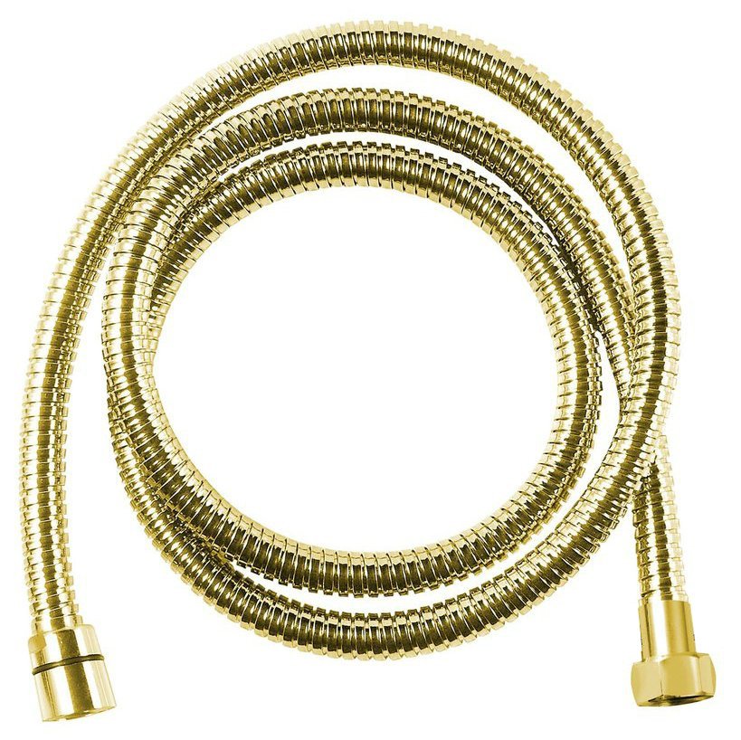 Reitano FLE10ZL sprchová hadica, opletená, 175 cm, zlato