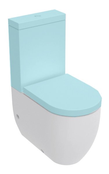 Kerasan Flo 311701 WC kombi misa 36x43x60cm, spodný/zadný odpad