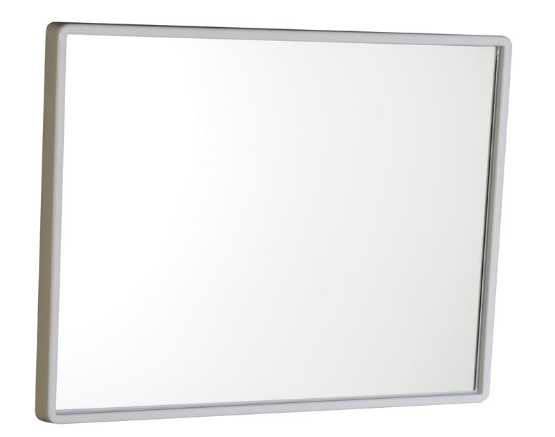 Aqualine 22436 zrkadlo v plastovom ráme 40x30 cm, biele