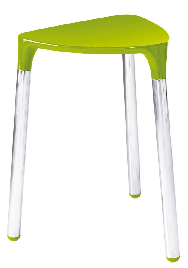 Yannis 217204 kúpeľňová stolička, 37x43,5x32,3 cm, zelená