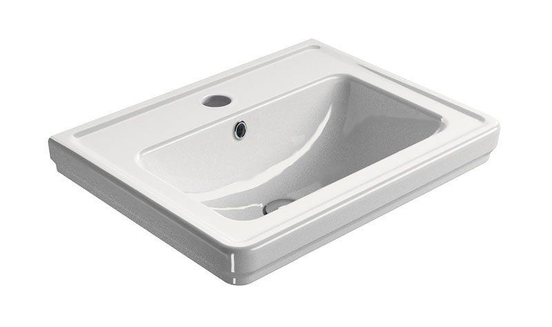 GSI Classic 8731111 keramické umývadlo 60x46 cm, ExtraGlaze