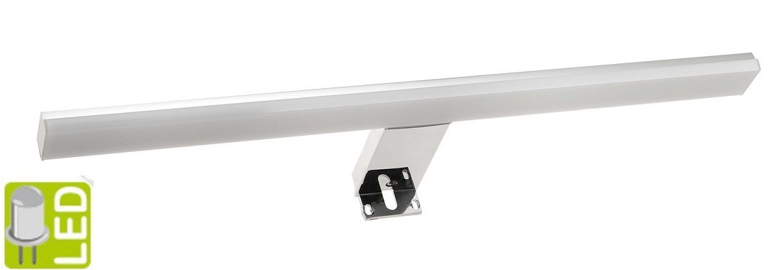 Felina FE045 LED svietidlo, 10W, 458x15x112 mm, chróm