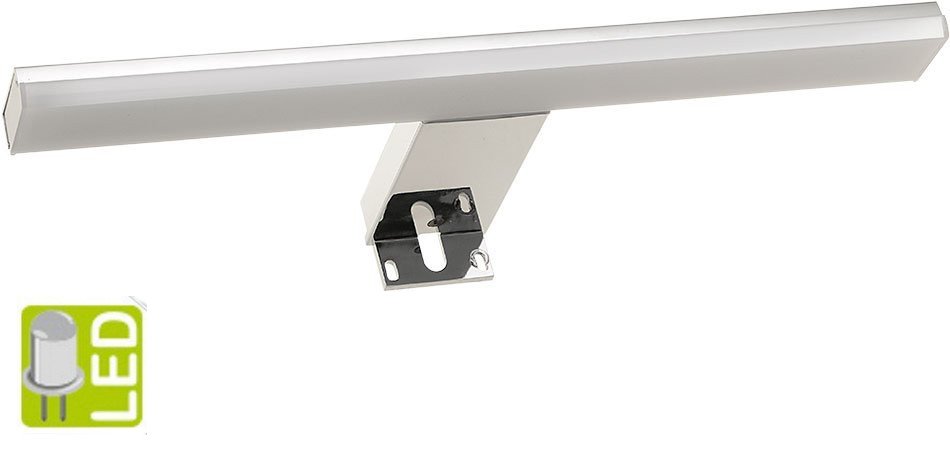 Felina FE030 LED svietidlo, 8W, 308x15x112 mm, chróm