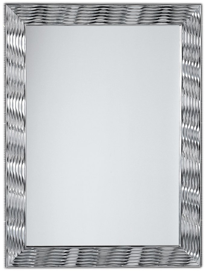 Synthia SH625 zrkadlo v ráme, 62,5x82,5 cm, strieborné