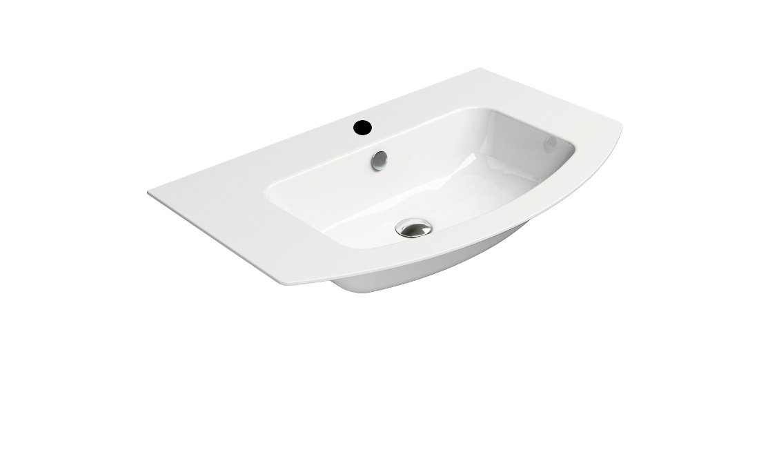 Pura 8826111 umývadlo Slim oblé 82x52 cm, ExtraGlaze