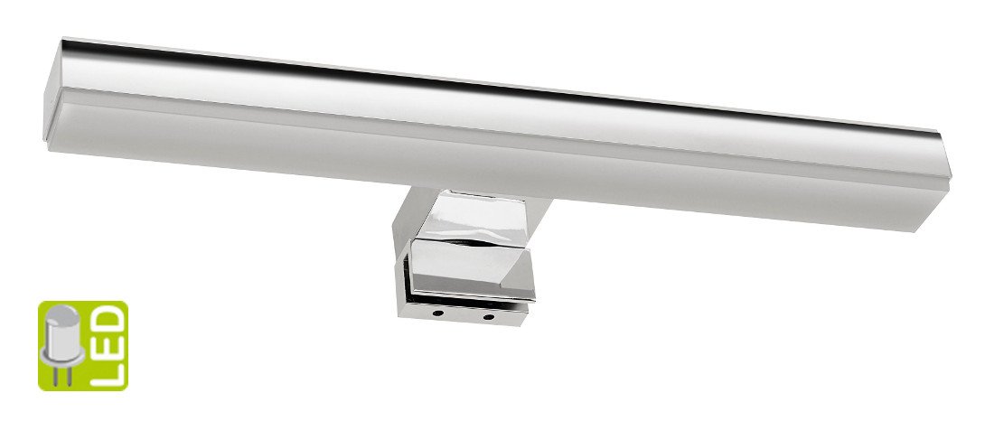 Veronica 2 E26698CI LED svietidlo, 8W, 300x25x83 mm, chróm