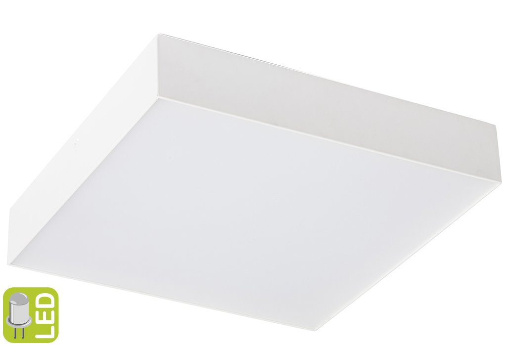 Risa LS030B stropné LED svietidlo 10W, 230V, 28x28cm , biele