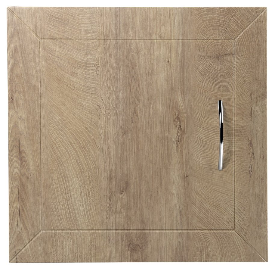 Aqualine DS125 dvierka do stupačiek 60x60x8,8 cm, dub Platin